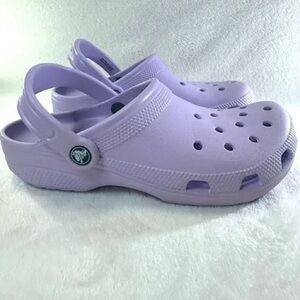 Lavender Crocs